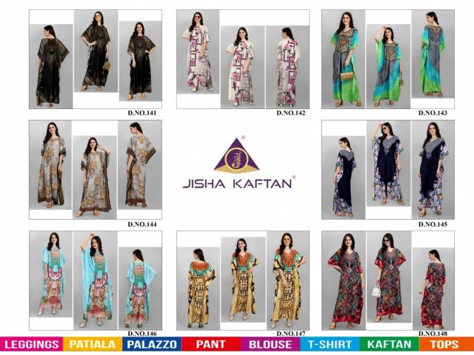 Jelite Afreen 6 Casual Wear Wholesale Kaftan Collection